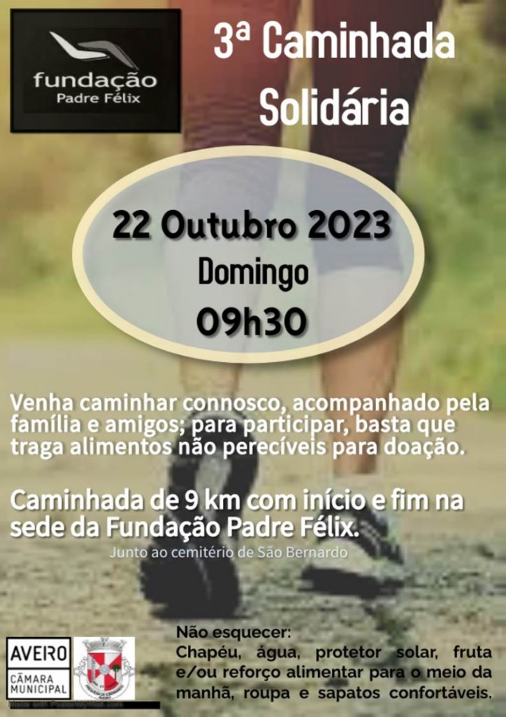 caminhada solidária